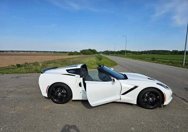 Chevrolet Corvette cena 219000 przebieg: 19640, rok produkcji 2017 z Przasnysz małe 191